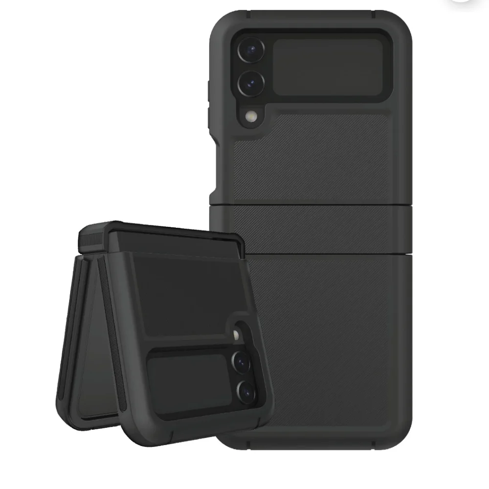 NEW Samsung Galaxy Z Flip4 5GBlack Rugged Phone Case